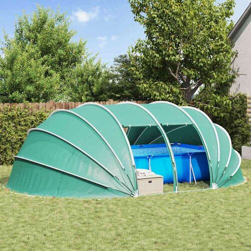 Šator za bazen Zelena 538 x 440 x 204 cm Cijene