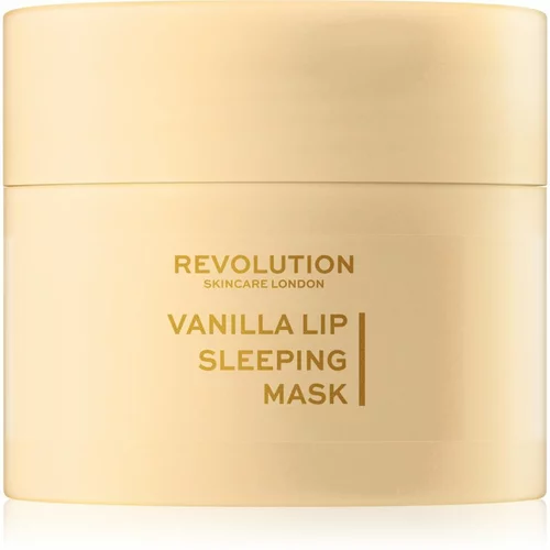 Revolution Lip Mask Sleeping vlažilna maska za ustnice okus Vanilla 10 g