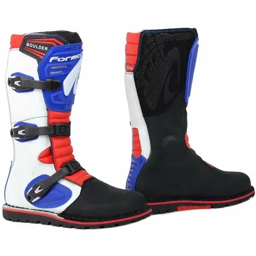 Forma Boots Boulder White/Red/Blue 44 Motociklističke čizme