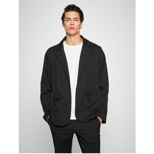 Koton Jacket - Black - Regular Slike
