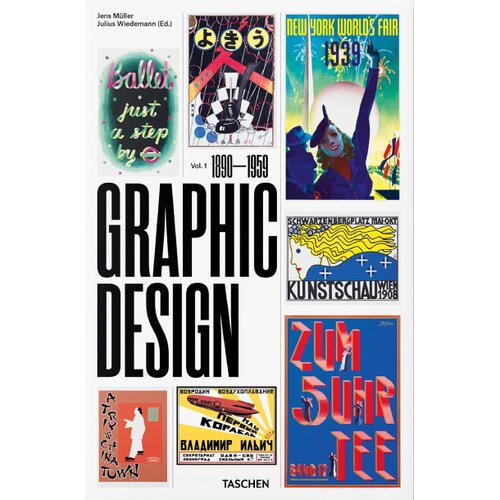 Taschen Jens M&uuml;ller - The History of Graphic Design Vol. 1. 1890-1959 Cene