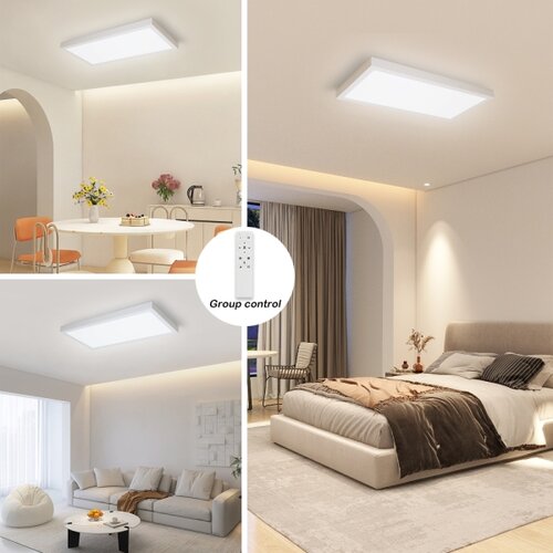  Brilagi - LED prigu&amp;scaron;iva svetiljka FRAME SMART LED/30W/230V bela IP44 + daljinski upravljač Slike