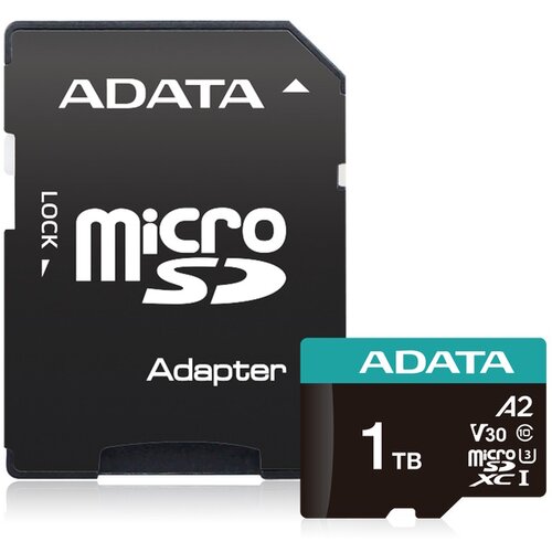 Adata memorijska kartica UHS-I U3 MicroSDXC 1TB V30S + adapter AUSDX1TUI3V30SA2-RA1 Cene