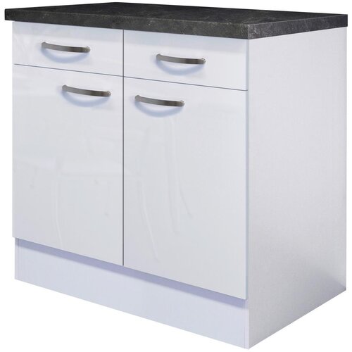 XXXL Kuhinjska Spodnja Omarica Alba, Bela, &amp;Scaron;. 80 Cm Slike