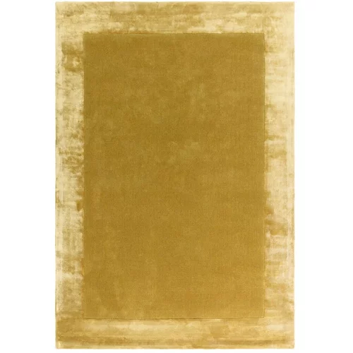Asiatic Carpets Oker rumena ročno tkana preproga iz mešanice volne 160x230 cm Ascot –