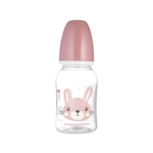 Canpol BABIES FLASICA CUTE ANIMALS 120ml (11851) - PINK (11851_pin) Slike