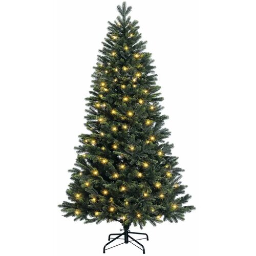  Umjetno božićno drvce s nogom 180 cm 300 LED lampica - 180 cm s LED svjetlima Slike