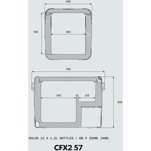 Dometic CFX2 57 kompresorska hladilna &amp;scaron;katla 97000150818 Slike