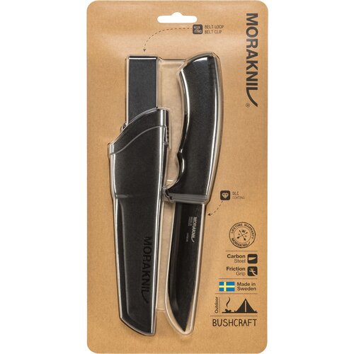 Morakniv bushcraft outdoor knife black blade Slike