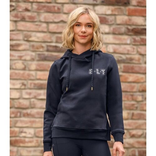 ELT Pulover s kapuco Tilburg, deep blue - M Cene