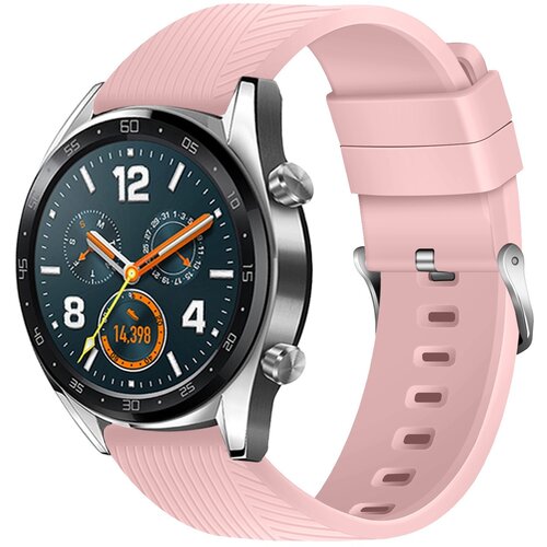 INF Združljiv s Huawei GT4, Samsung Galaxy Watch4, Garmin 20mm silikonski pa&scaron;ček Pink 20 mm, (5000086273) Cene