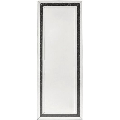 XORA STENSKO OGLEDALO, 160/60/2,3 cm steklo, leseni material Cene