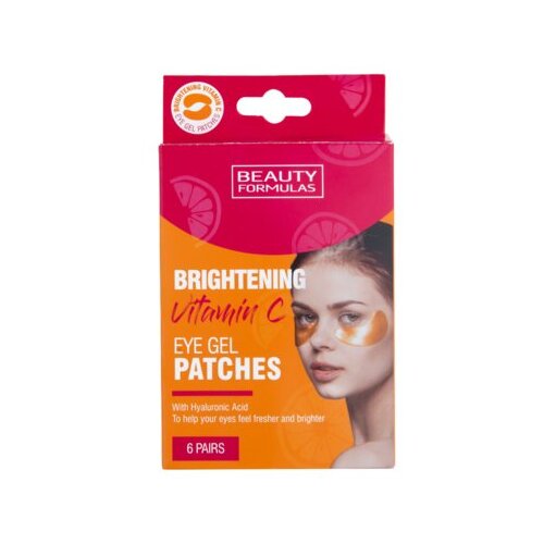 Beauty Formulas Vitamin C maska za posvetlitev za oči 6x2 kos Slike