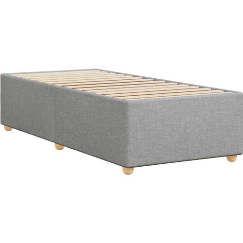 VidaXL okvir za krevet svjetlosivi 80x200 cm od tkanine Slike