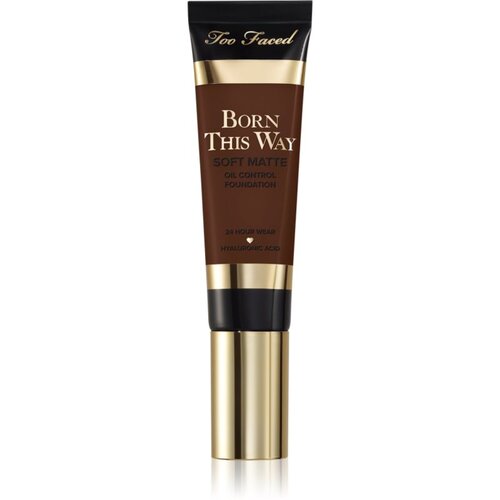 Too Faced Born This Way Soft Matte Foundation matirajoči tekoči puder odtenek Ganache 30 ml Slike