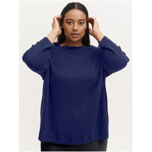 Fransa Dark blue women sweater - Women