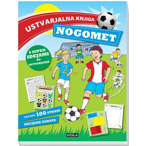 Učila Nogomet - ustvarjalna knjiga Slike