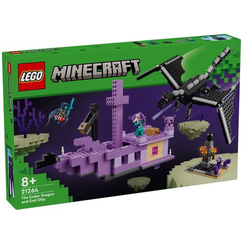 Lego Minecraft 21264 Ender Zmaj i End brod Slike