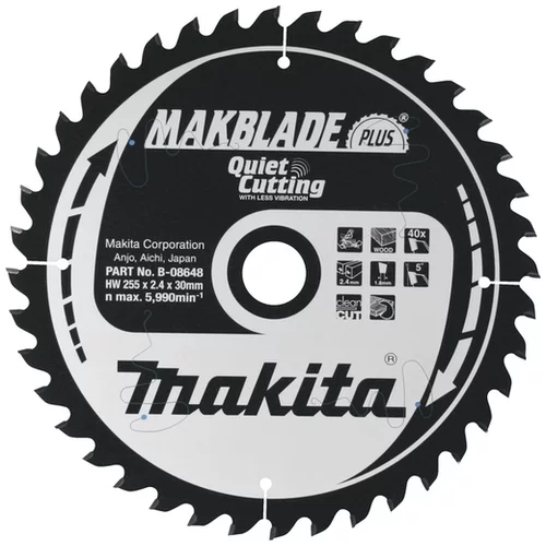 Makita TCT žagin list MAKBlade Plus 350mm B-08866