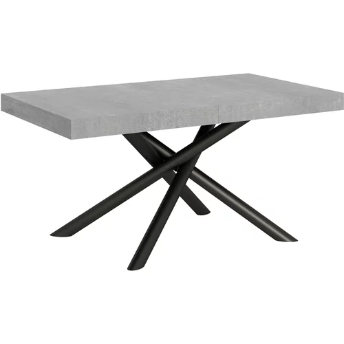 Itamoby   Famas (90x160/264 cm) - siva, barva nog: antracit - raztegljiva jedilna miza, (20842854)