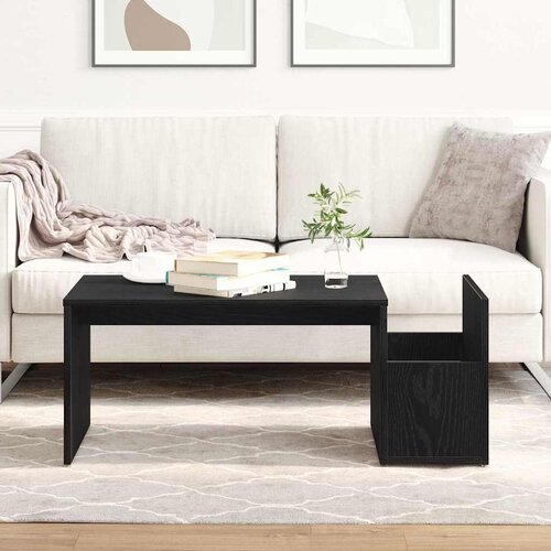  Kava Stol Crni hrast 90 x 45 x 35 cm Konstruirano drvo Cijene