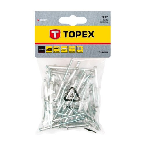 Topex pop nitne 4,8x10mm 50kom ( 43E502 ) Cene