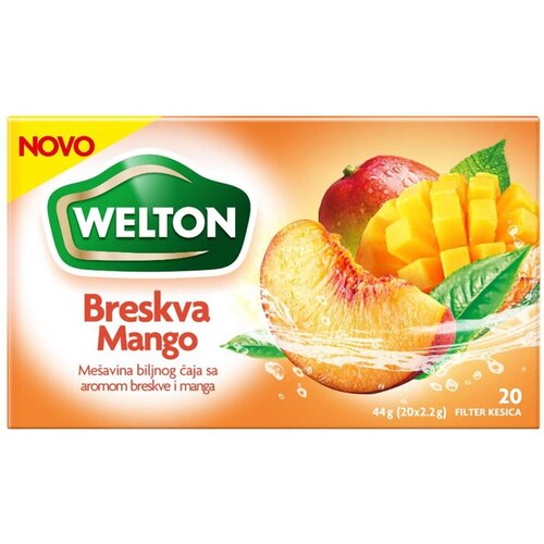 Welton čaj breskva i mango 44g Cene