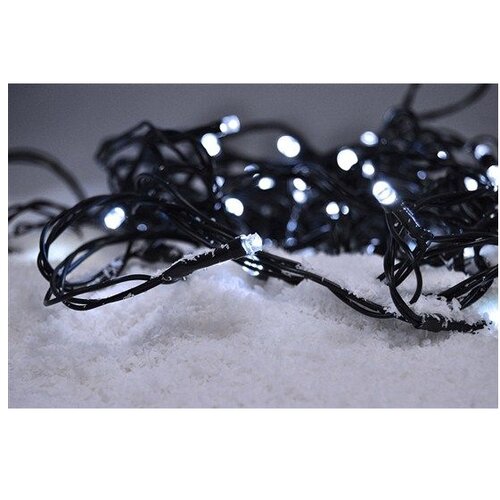 Solight 1V06-W-LED Spolja&amp;scaron;nji božićni niz 200x LED/8 funkcija, 15 m, IP44, hladno belo Slike