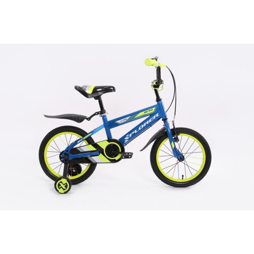 X-plorer kids bicycle NEXO navy blue-yellow 16" Cene