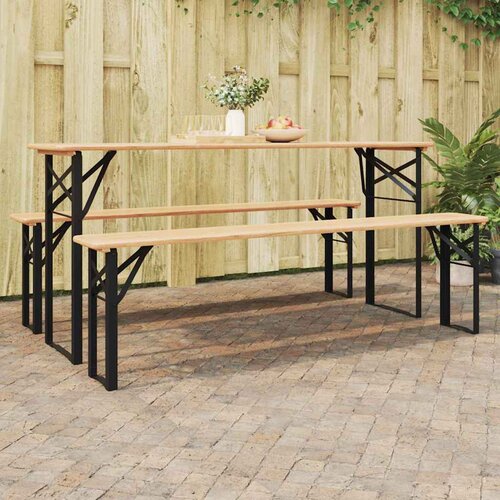  Noga za Pivski Stol 2 pcs Crna 39 x 3 x 75 cm Cijene