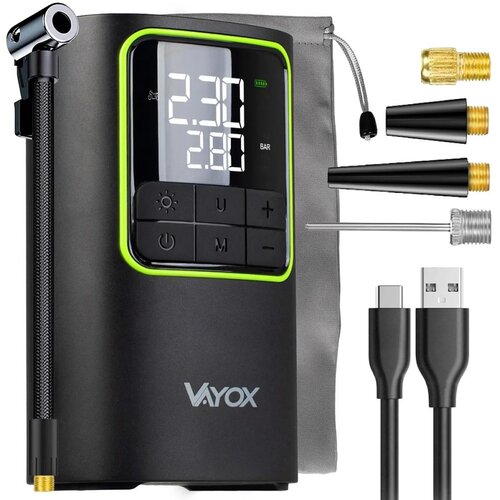 Digitalni džepni kompresor 5V 4000 mAh crni Cene