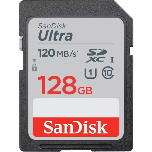 San Disk sdhc 128GB ultra 120MB/s class 10 uhs-i Slike
