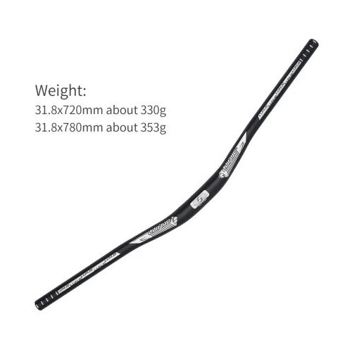 BikeLab Volan aluminijumski lun, 31,8, 720mm, crni ( -011 ) Cene
