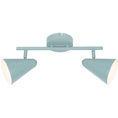 Candellux Lighting Plava stropna svjetiljka s metalnim sjenilom 42x10 cm Amor – Cijene