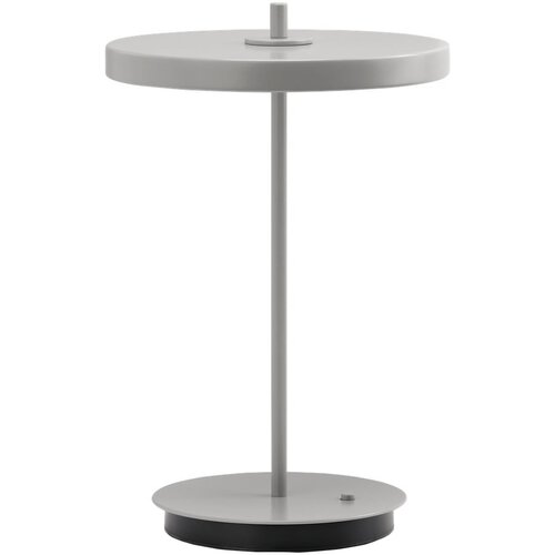 UMAGE Svetlo siva kovinska LED namizna svetilka s kovinskim senčilom (vi&amp;scaron;ina 31 cm) Asteria Move &amp;ndash; Slike