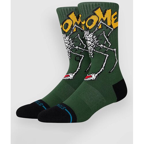 Stance Welcome Wilbur Crew Nogavice green Slike