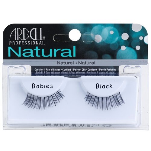 Ardell natural Babies umjetne trepavice 1 kom nijansa Black Cene