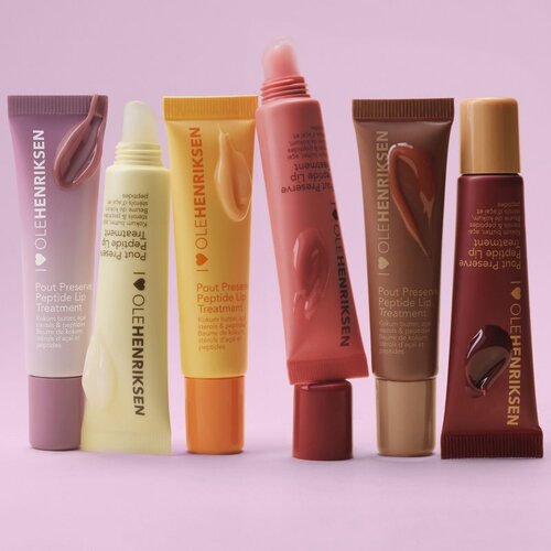 OLEHENRIKSEN Pout Preserve Peptide Lip Treatment vlažilni sijaj za ustnice odtenek Sweet Macaron 12 ml Slike
