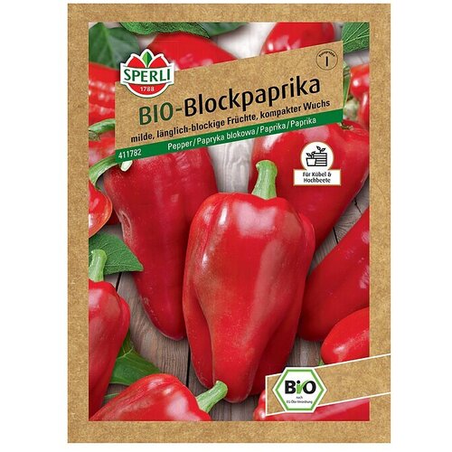 SPERLI Sjeme povrća paprika Jubilandska (Capsicum annum, Berba: Srpanj - Rujan) Cijene