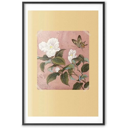 Plakat Azalea Flower 60x90 Crni okvir s margom Slike