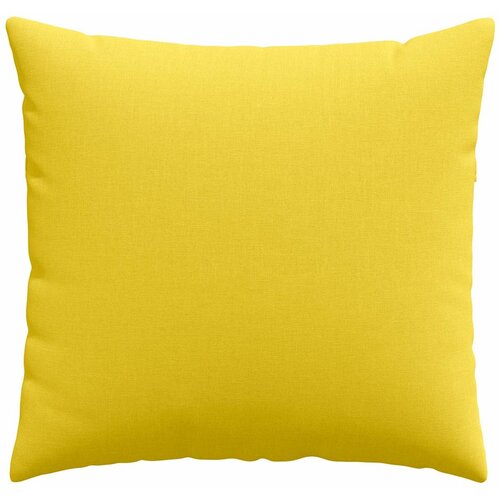  Jastučići za sofu 2 pcs Svijetlo žuta 50 x 50 cm tkanina Slike