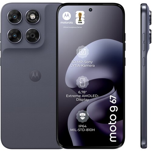 Motorola Moto G67 4GB/128GB Modra Arctic PBAU0002SE PANTONE Seal Slike