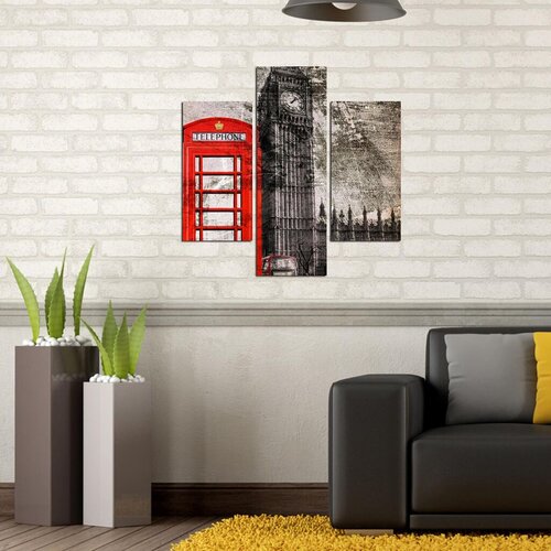 Wallity Set slika 3MDF-095, 3 Dela Cene