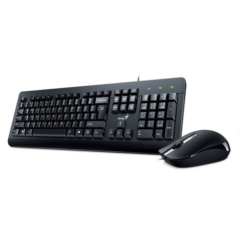Genius TASTATURA I MIŠ KM-160 USB, BLACK, SER Cene