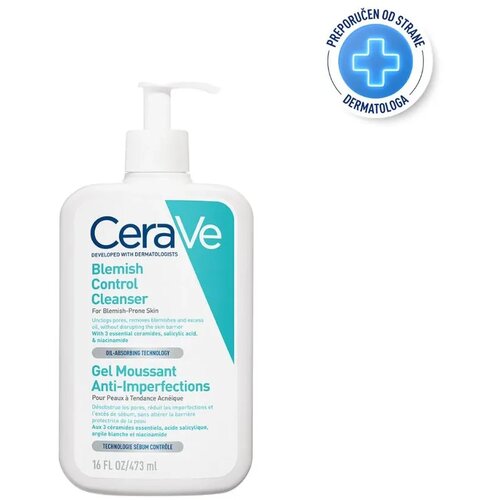 CeraVe Facial Cleansers Blemish Control Cleanser gel za čišćenje lica 473 ml za žene Cene