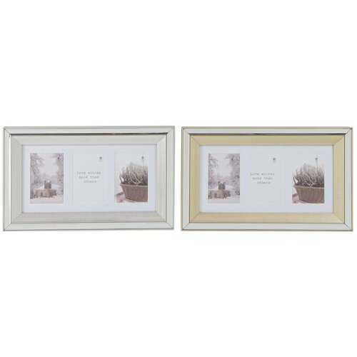  Okvir za sliku DKD Home Decor Kristal polistiren zlatan Srebrna tradicionalan 47 x 2 x 29 cm (2 kom.) Cene