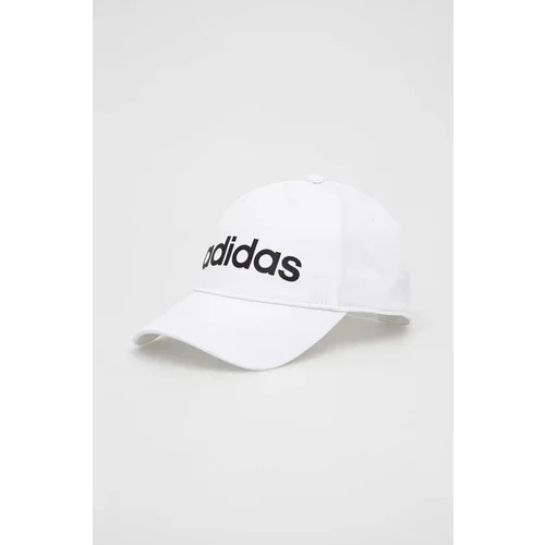 Adidas Kapa sa šiltom boja: bijela, s tiskom