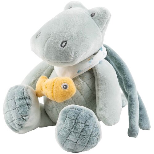 Nattou romeo, jules & sally plišasta glasbena igračka crocodile romeo light green 20 cm Cene