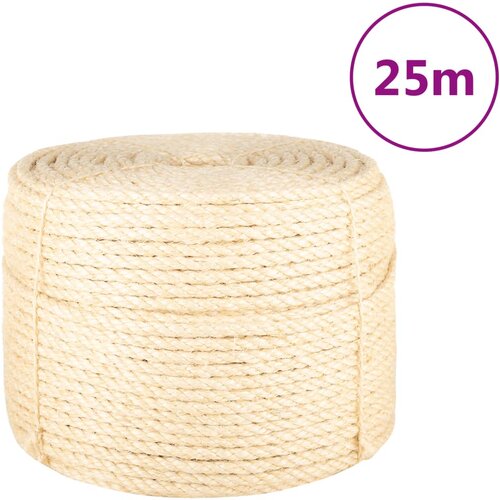 VidaXL Uže od 100 % sisala 10 mm 25 m Slike