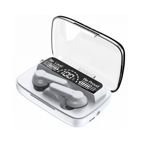 Mean IT bežične stereo slušalice, bluetooth v5.3, bele - tws B400 white Cene